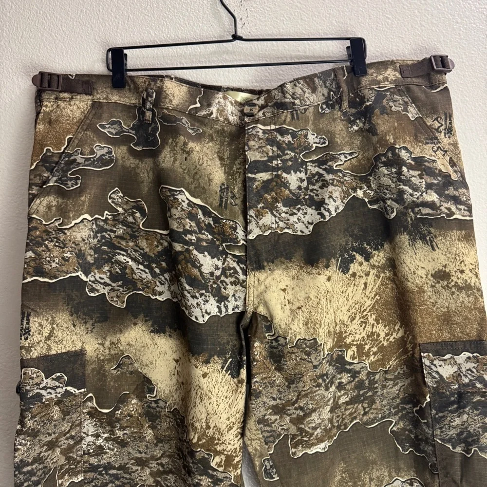 Rustic Ridge Camo Realtree Excape Hunting Pants Vintage Size 2XL